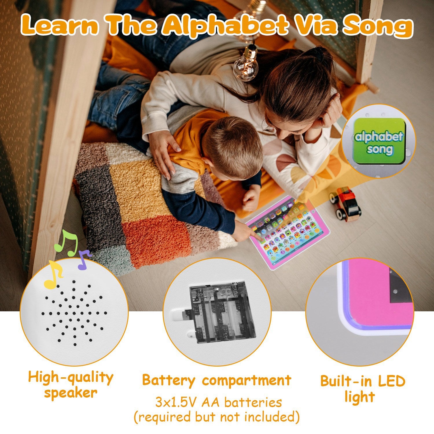 Toddler Tablet Toy Educational Learning