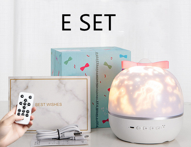 Star Moon Starry Sky Projector LED Night Light for Children