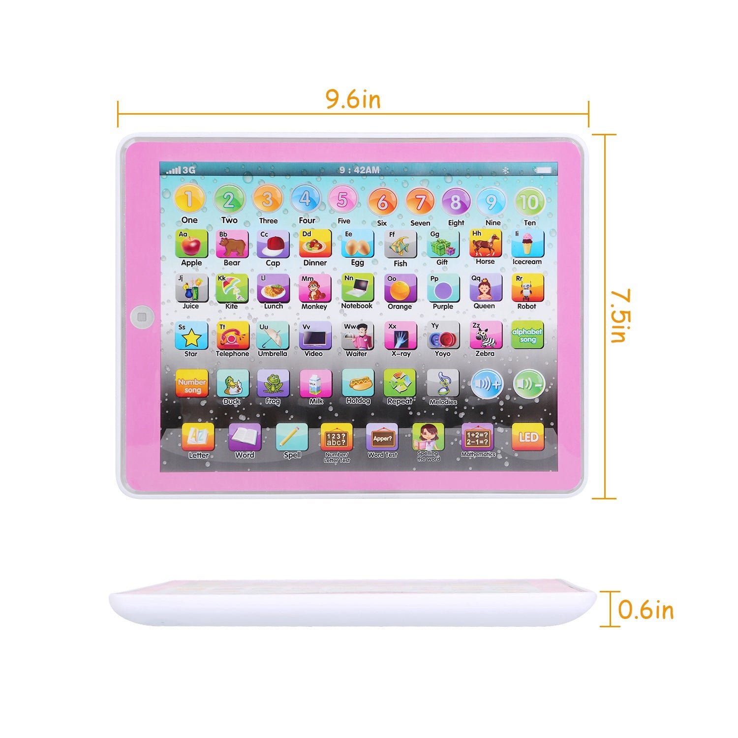 Toddler Tablet Toy Educational Learning