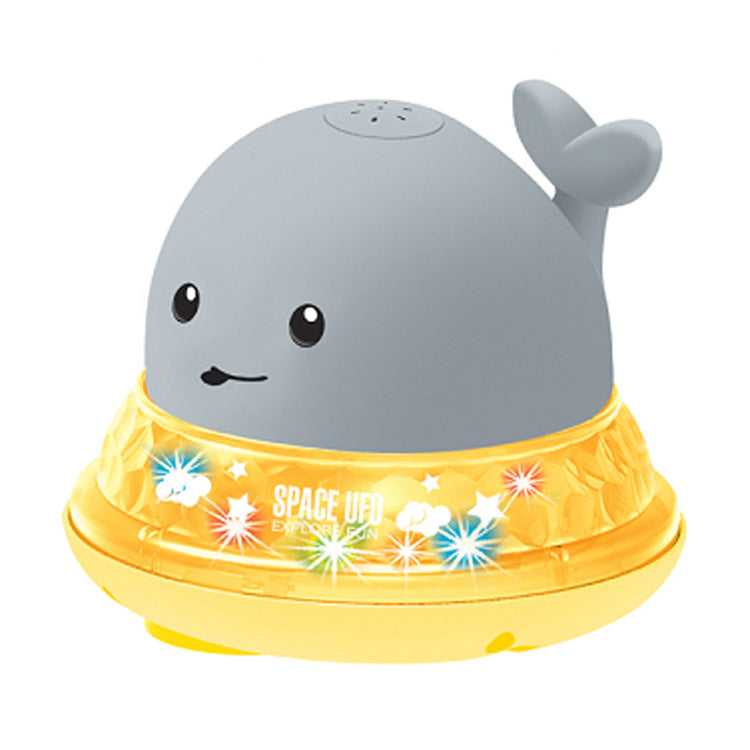 Baby Cute Cartoon Whale Floating Spraying