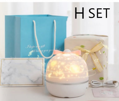 Star Moon Starry Sky Projector LED Night Light for Children