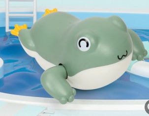 Baby Bath Toy Swimming Paddling Bee White Rabbit