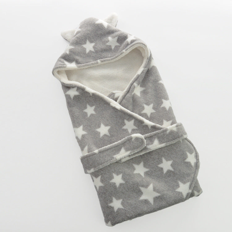 Printed Baby Swaddle Thickened Baby