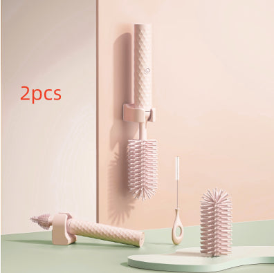 Electric Silicone Bottle Brush 360 Degree Rotating