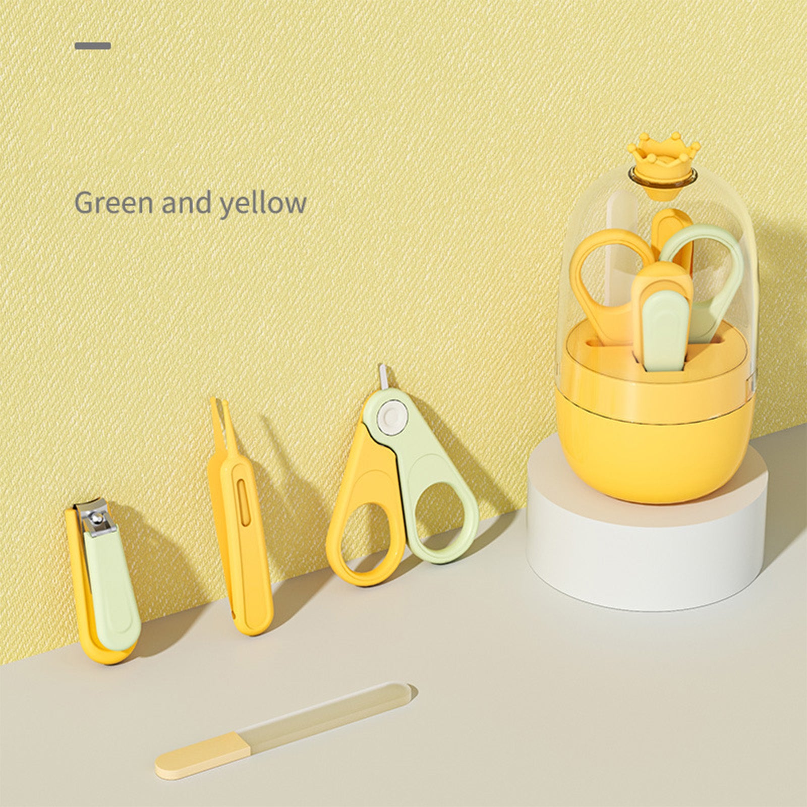 Baby Nail Kit, 4-in-1 Baby Nail Care Set