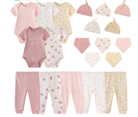 Baby Strawberry 20-Piece Clothing Gift Set