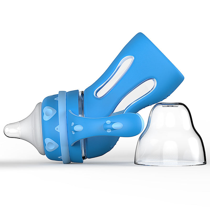 Glass Baby Bottle Straw Drop-resistant