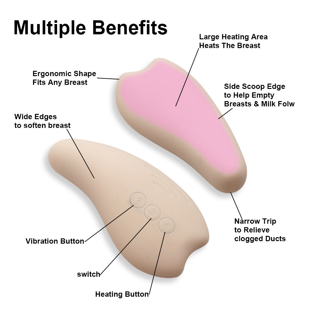 Warming Female Postpartum Lactation Massager