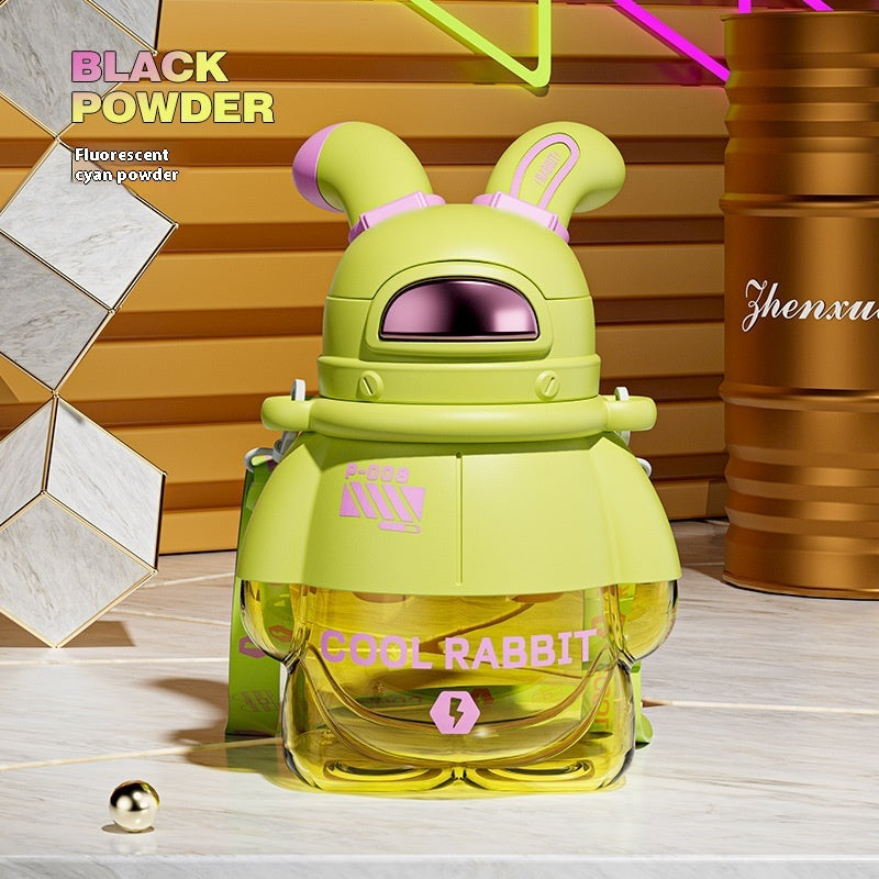 Moon Rabbit Large Capacity Plastic Sippy Cup Kettle