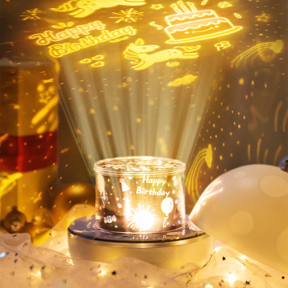 Star Moon Starry Sky Projector LED Night Light for Children