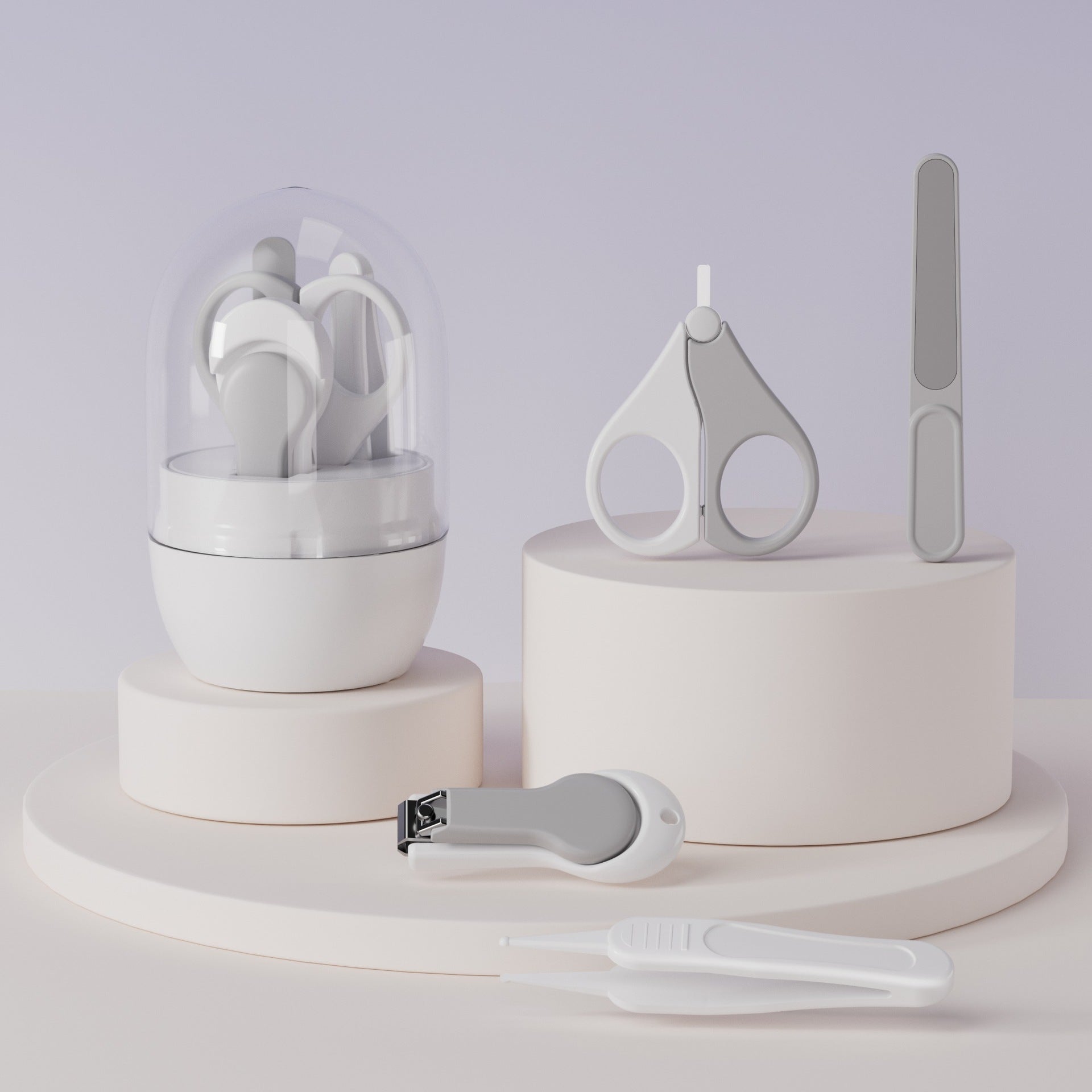 Baby Nail Kit, 4-in-1 Baby Nail Care Set