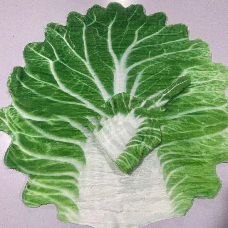 Baby Swaddle Wrap Newborn Simulation Cabbage