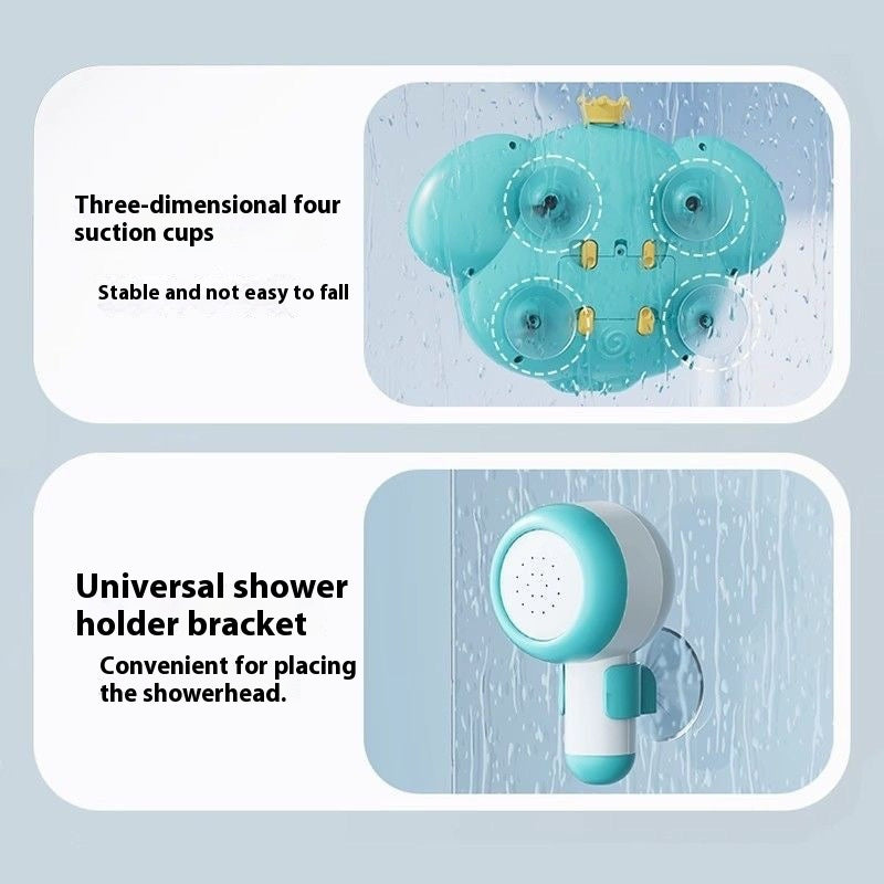 Electric Elephant Shower Bubble Machine Bath Toys