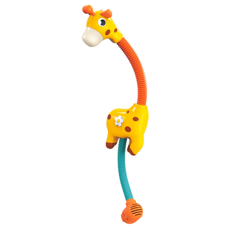 Children Bath Toy Electric Cartoon Giraffe Shower Baby Spray Bathtub