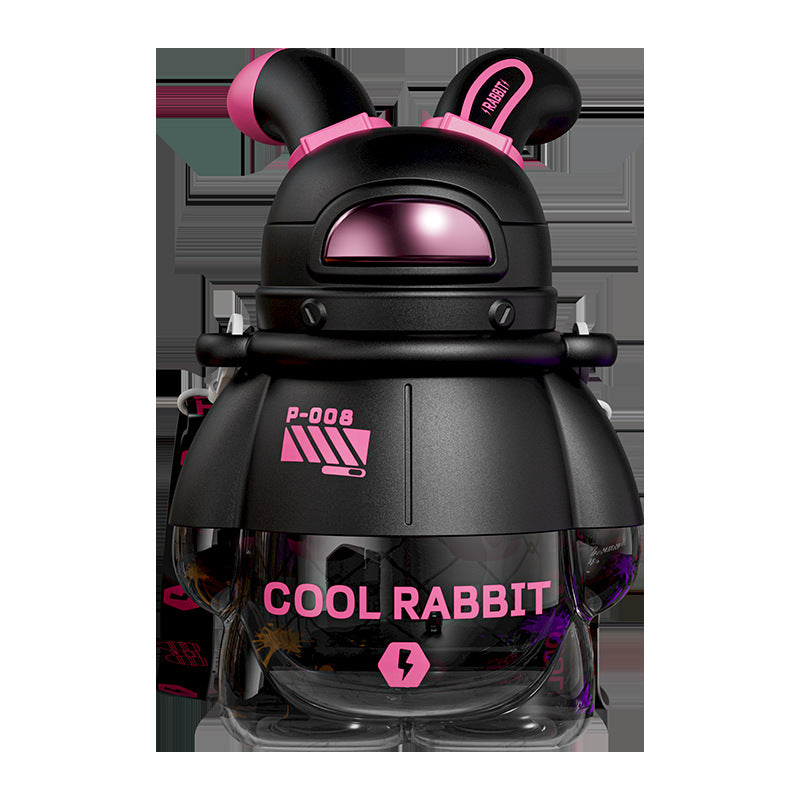 Moon Rabbit Large Capacity Plastic Sippy Cup Kettle