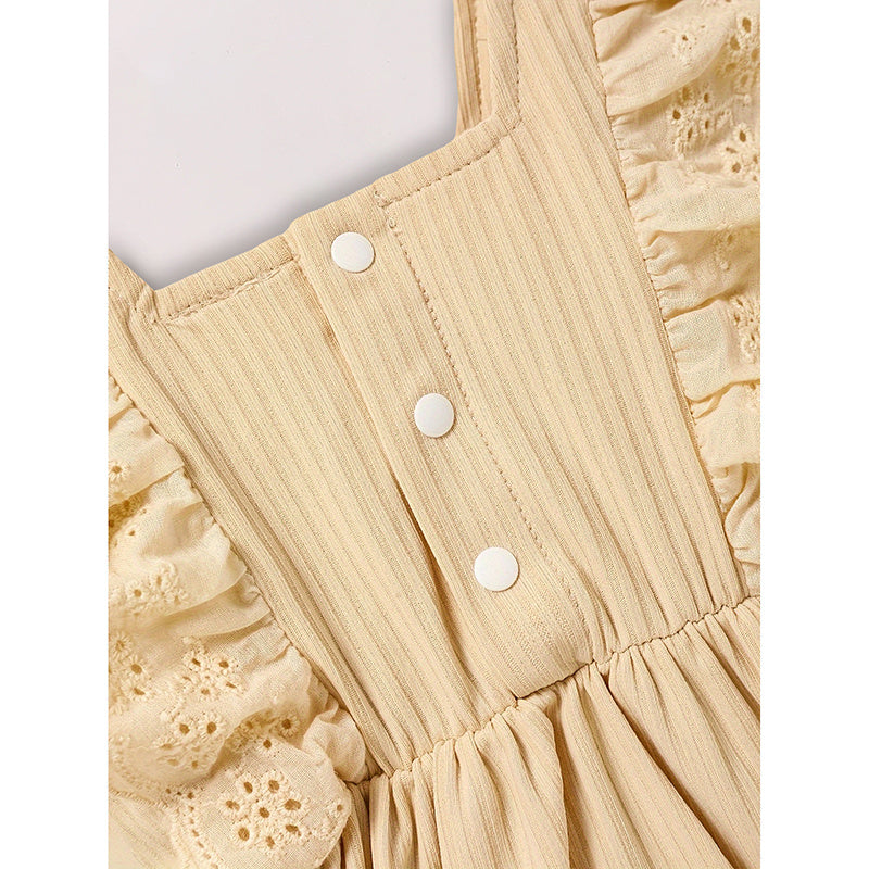 Baby Girl Bow Neck Onesie & Headband Set