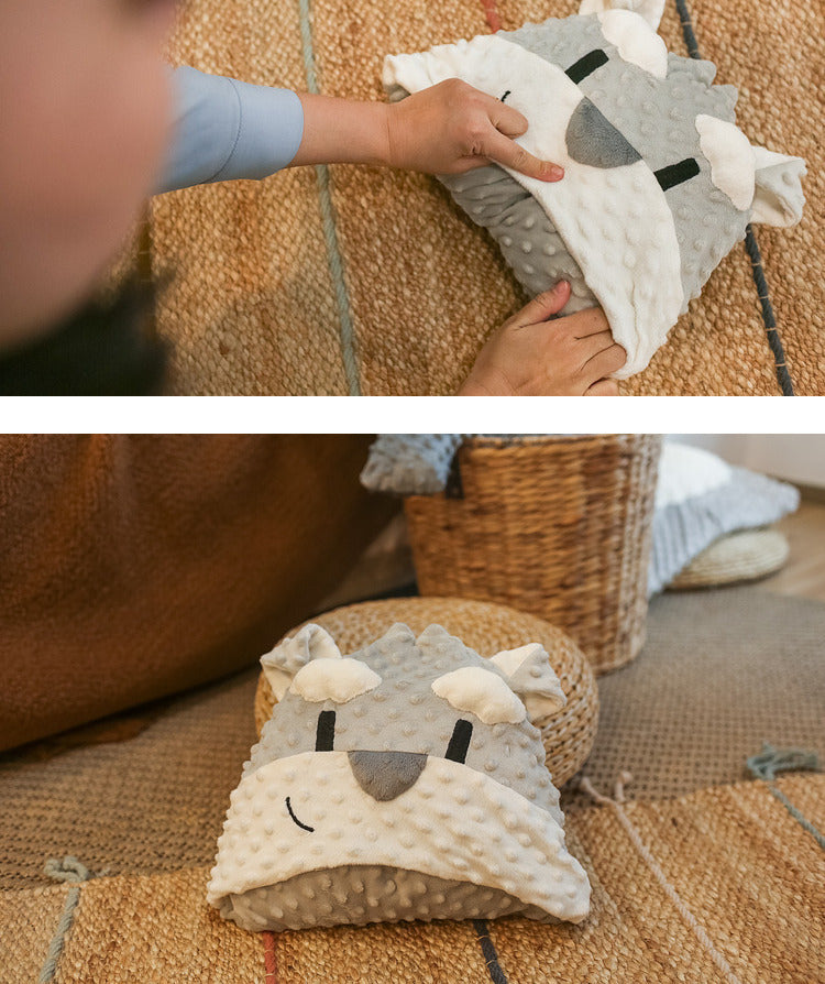 Hooded Shawl Baby Cuddle Quilt Child Blanket Office